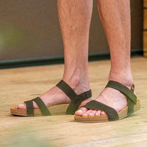 Sandalias N5790 NOBUCK LAVADO MALVA / BALANCE color Malva