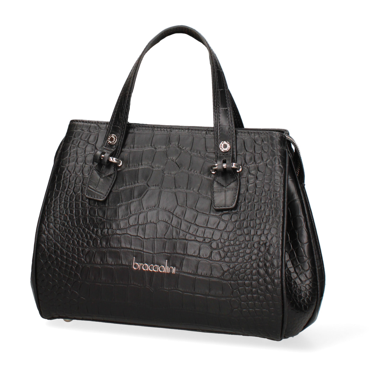 Borsa a mano  da donna In Vera pelle Made in Italy 34x22x14 cm