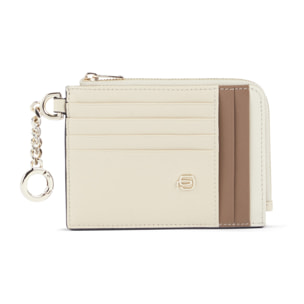 Piquadro Portacarte donna con portachiavi