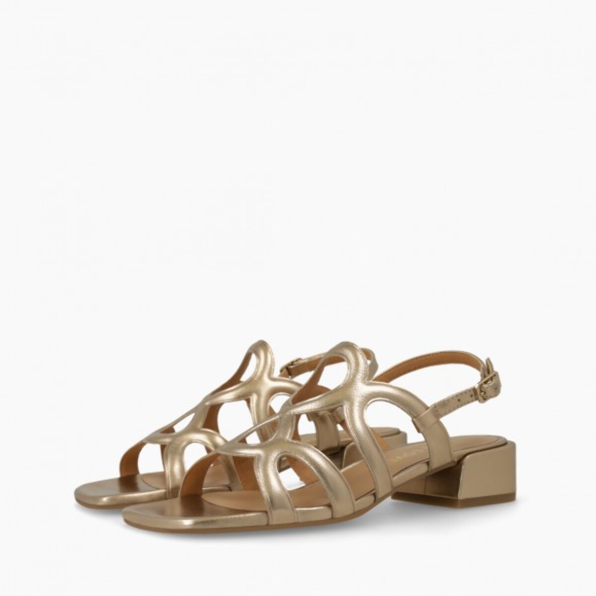 SANDALIAS DORADAS KON5355