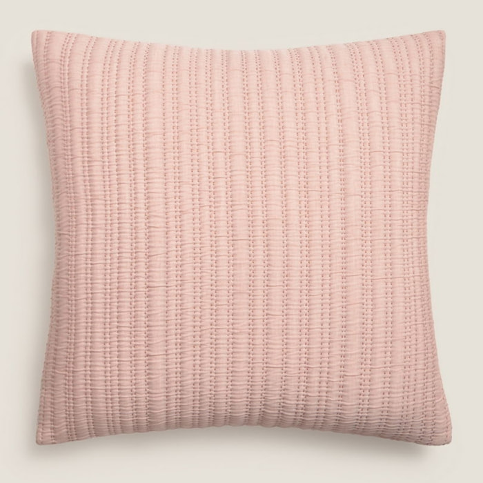 Funda de cuadrante reversible Licheri color rosa Algodón y poliéster