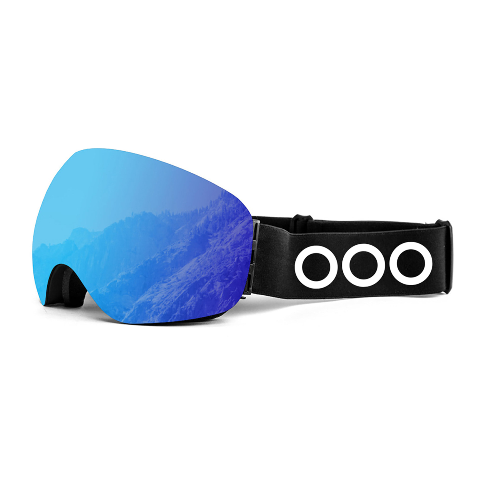 Gafas de esquí ECOON modelo Nanga Parbat en color Azul / Revo Azul