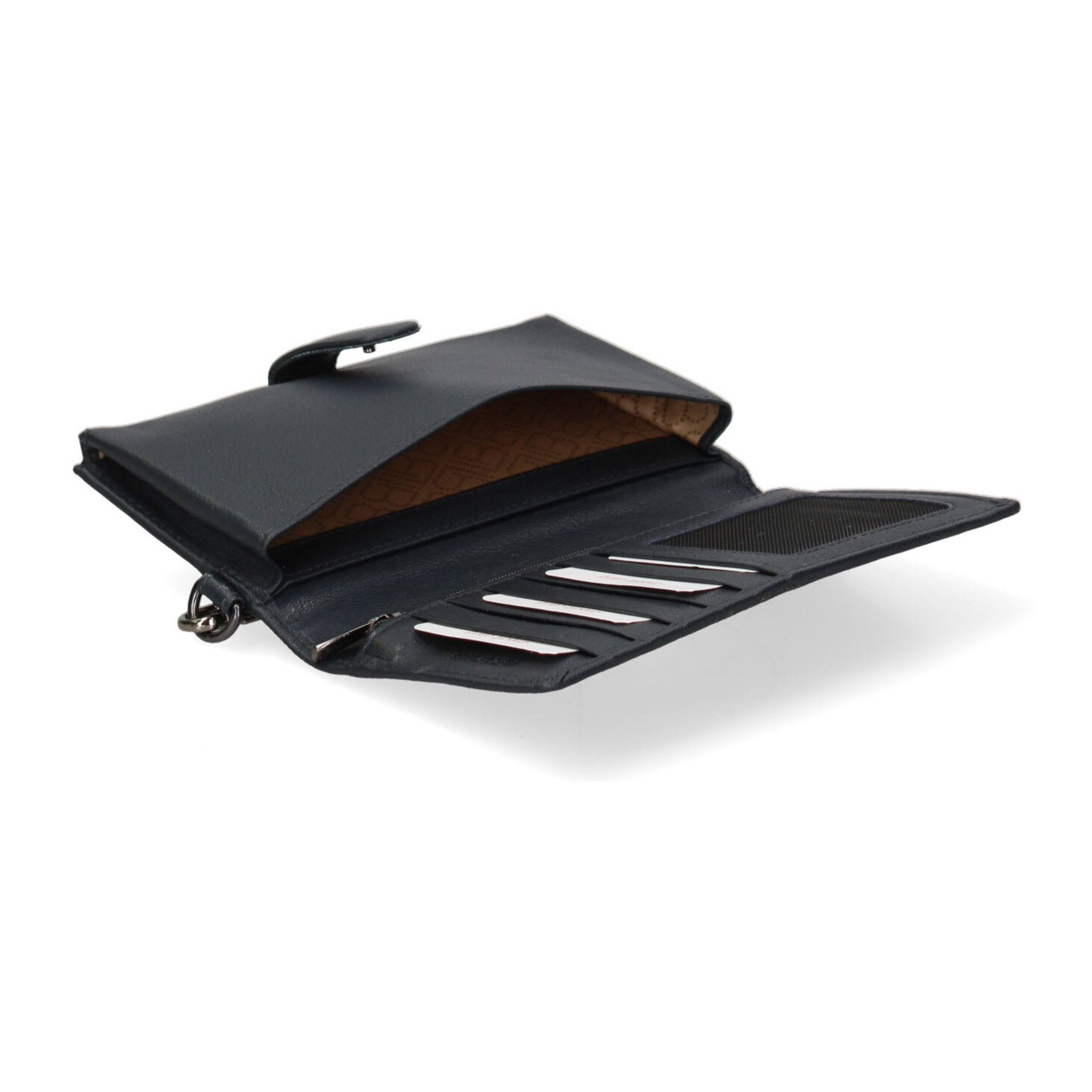 Portafoglio da donna In Vera pelle Made in Italy 17x9,5x2 cm