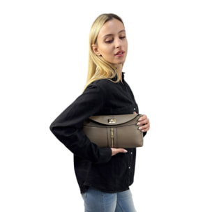 Pochette Cheval Firenze Silvia Taupe