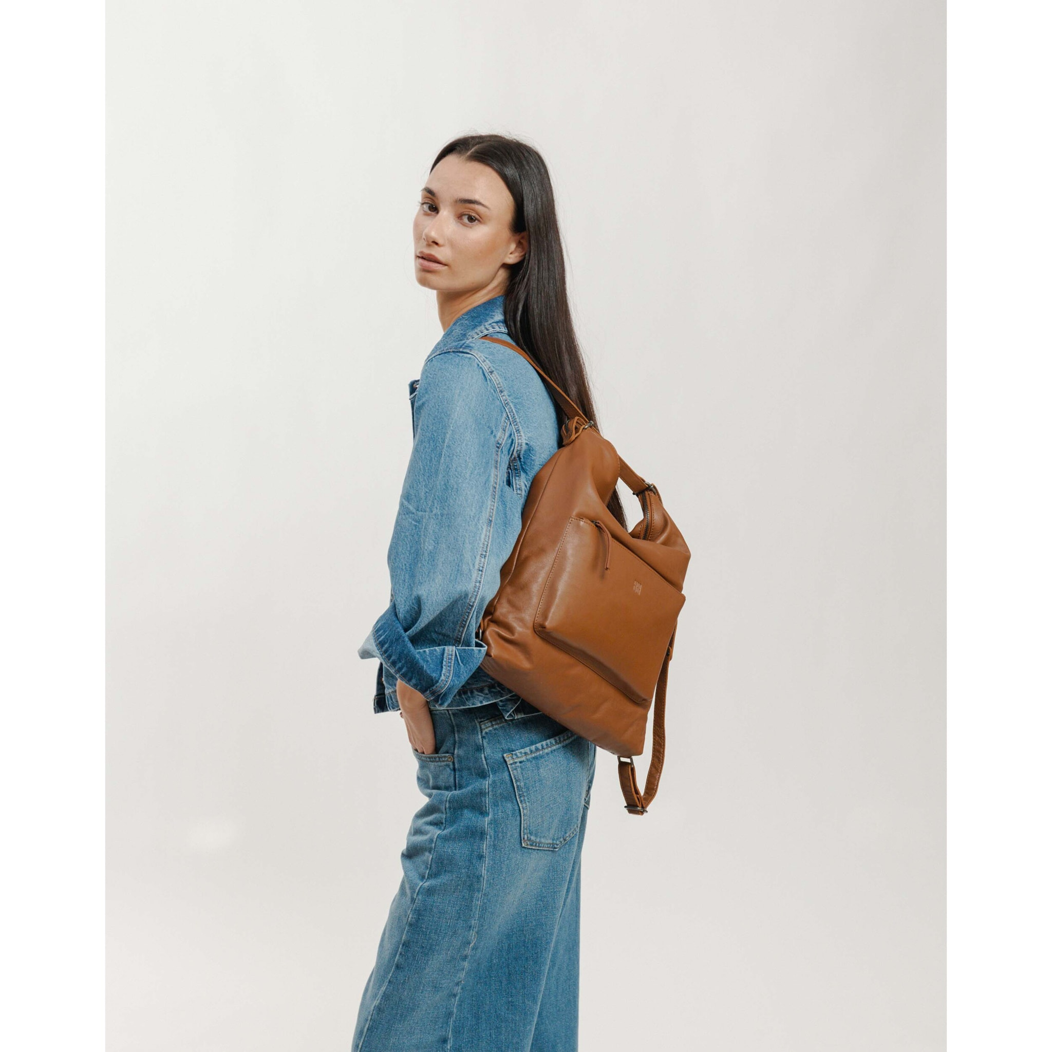 Mochila BIBA Orleans de piel