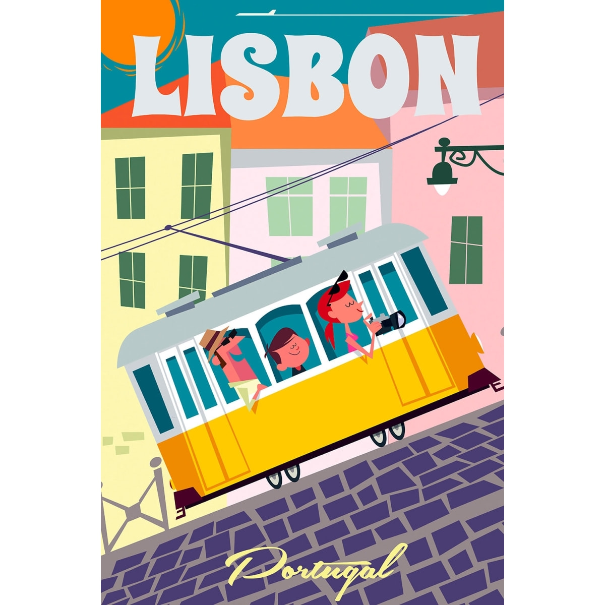 Tableau un week end à lisbonne Tableau plexiglas