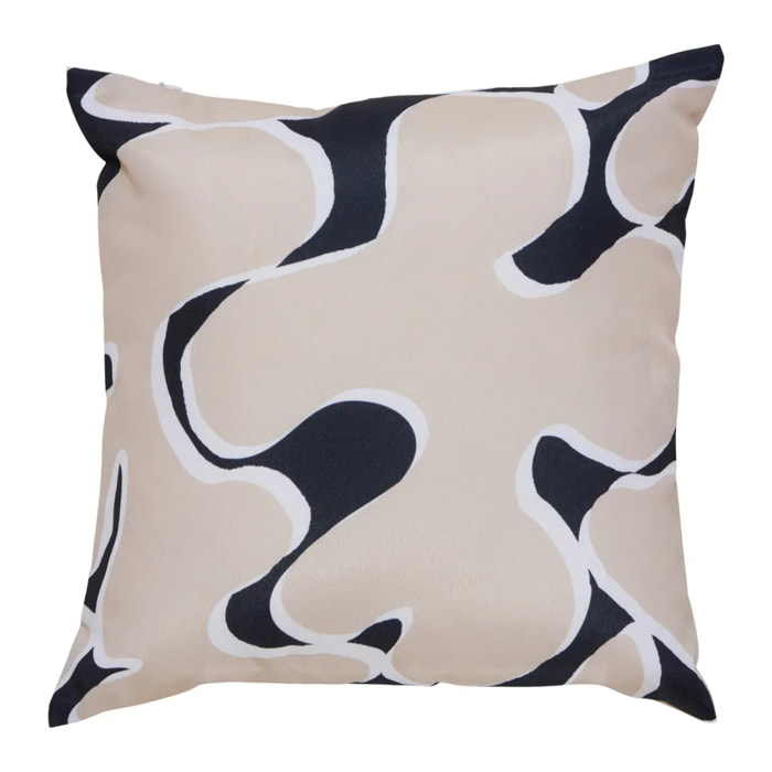 Housse de coussin d'extérieur Nolan 40x40cm déperlant beige