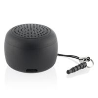 Mini Altoparlante Wireless Portatile - Nero - 3,5x3,5x2,5 cm