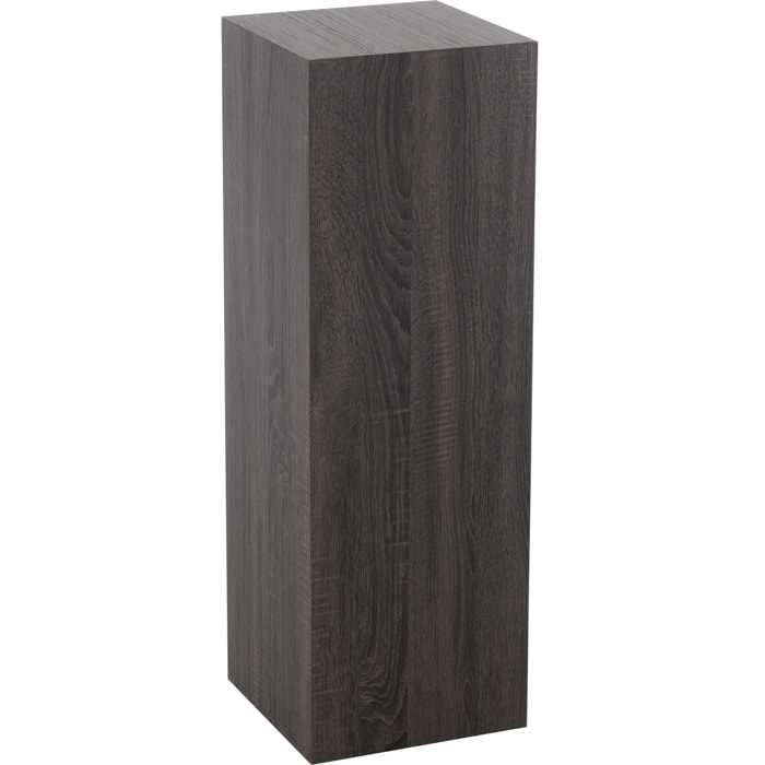 J-Line socle Rectangle - bois - gris - medium