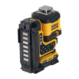 Niveau laser multilignes 3 x 360° avec faisceau vert et télécommande - Livré en coffret T-STAK - DEWALT - DCLE34035D1-QW