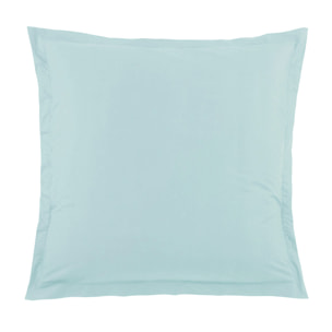 Taie d'Oreiller Unie en 100 % Coton - Bleu ciel