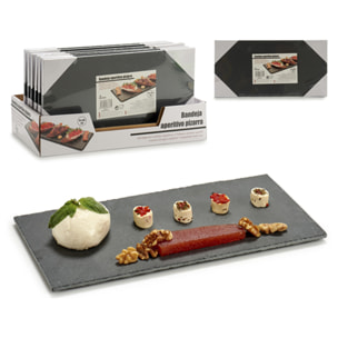 Vassoio aperitivo rettangolare 15x30cm