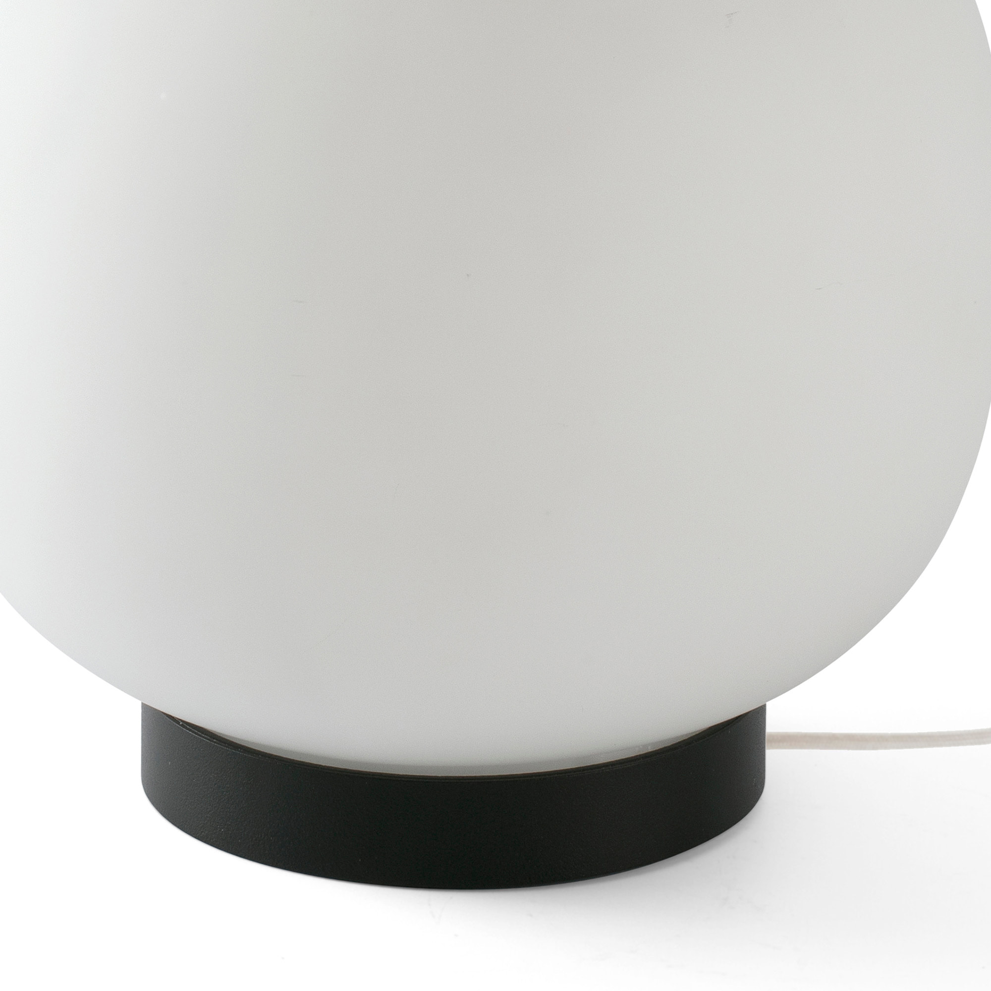 AMELIA Lampe de table blanche et noir