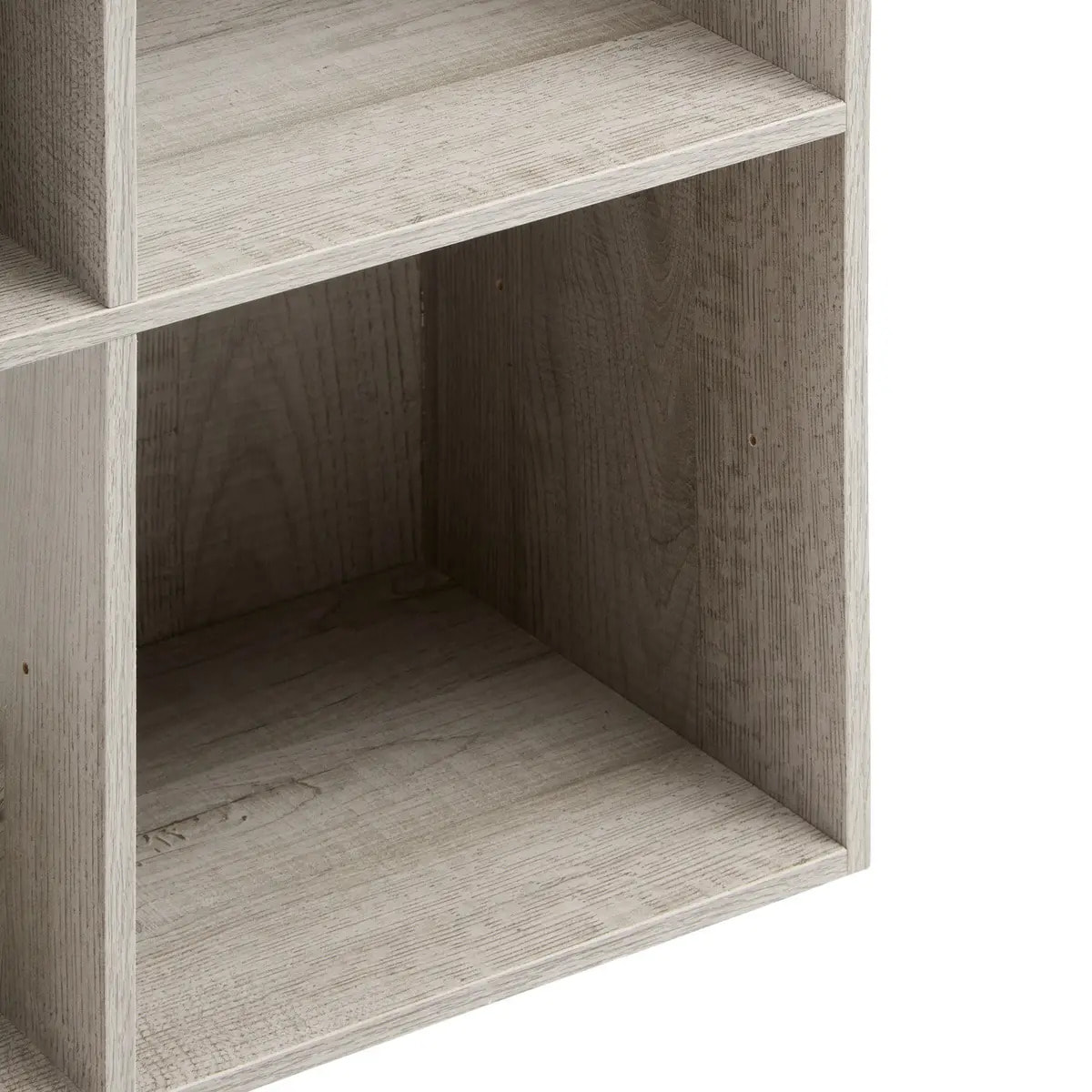 Étagère 8 cases "Mix N' Modul" effet chêne gris