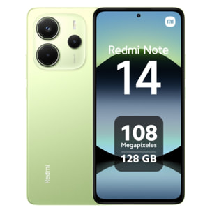 Xiaomi Redmi Note 14 4G 8GB/256GB Verde Versión Internacional