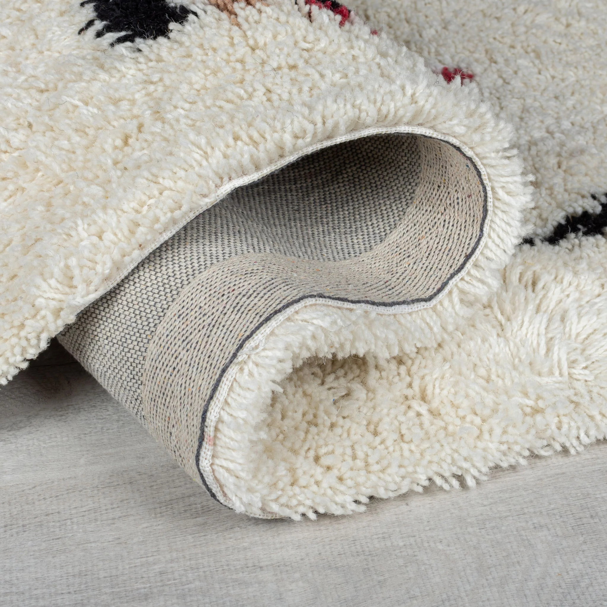 Tapis berbere 100% laine FES Multicolore