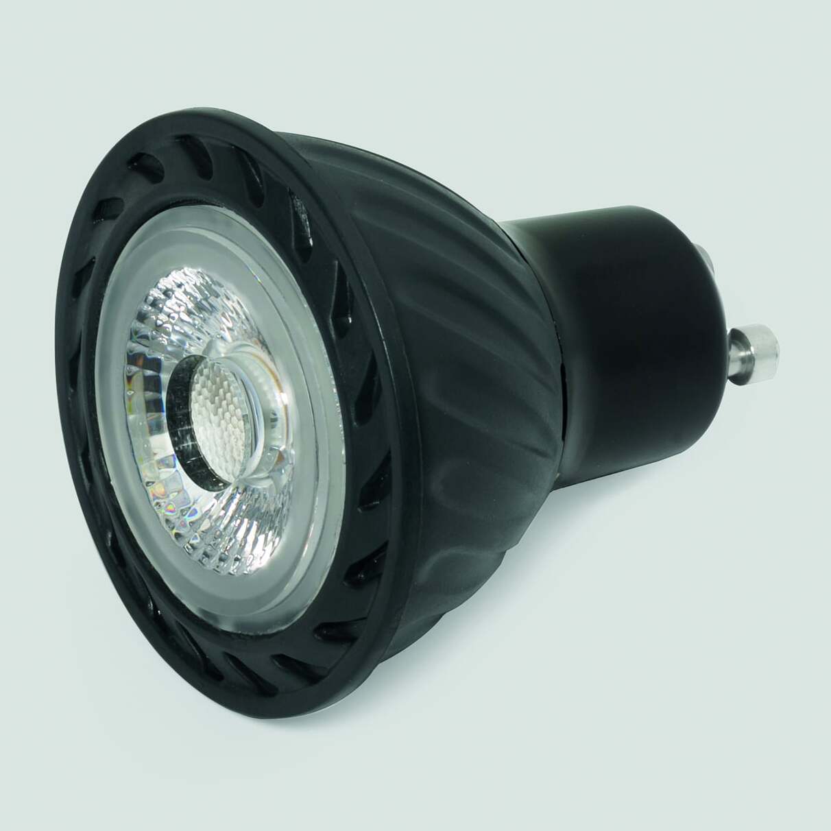 Lampadina GU10 LED 7,7W 2700K 60° NERA
