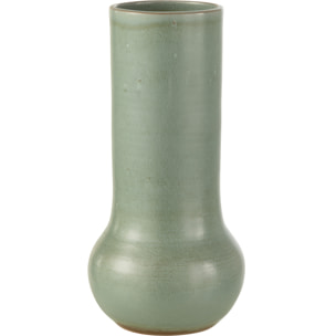 J-Line vase Organique - céramique - bleu/gris - 40 cm de hauteur