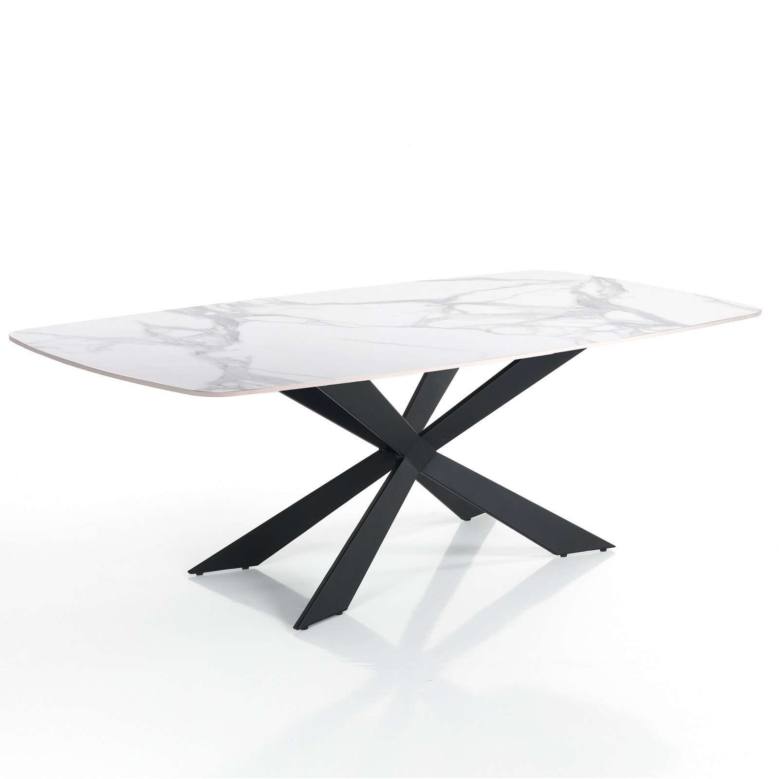 Oresteluchetta tavolo PULSE WHITE MARBLE