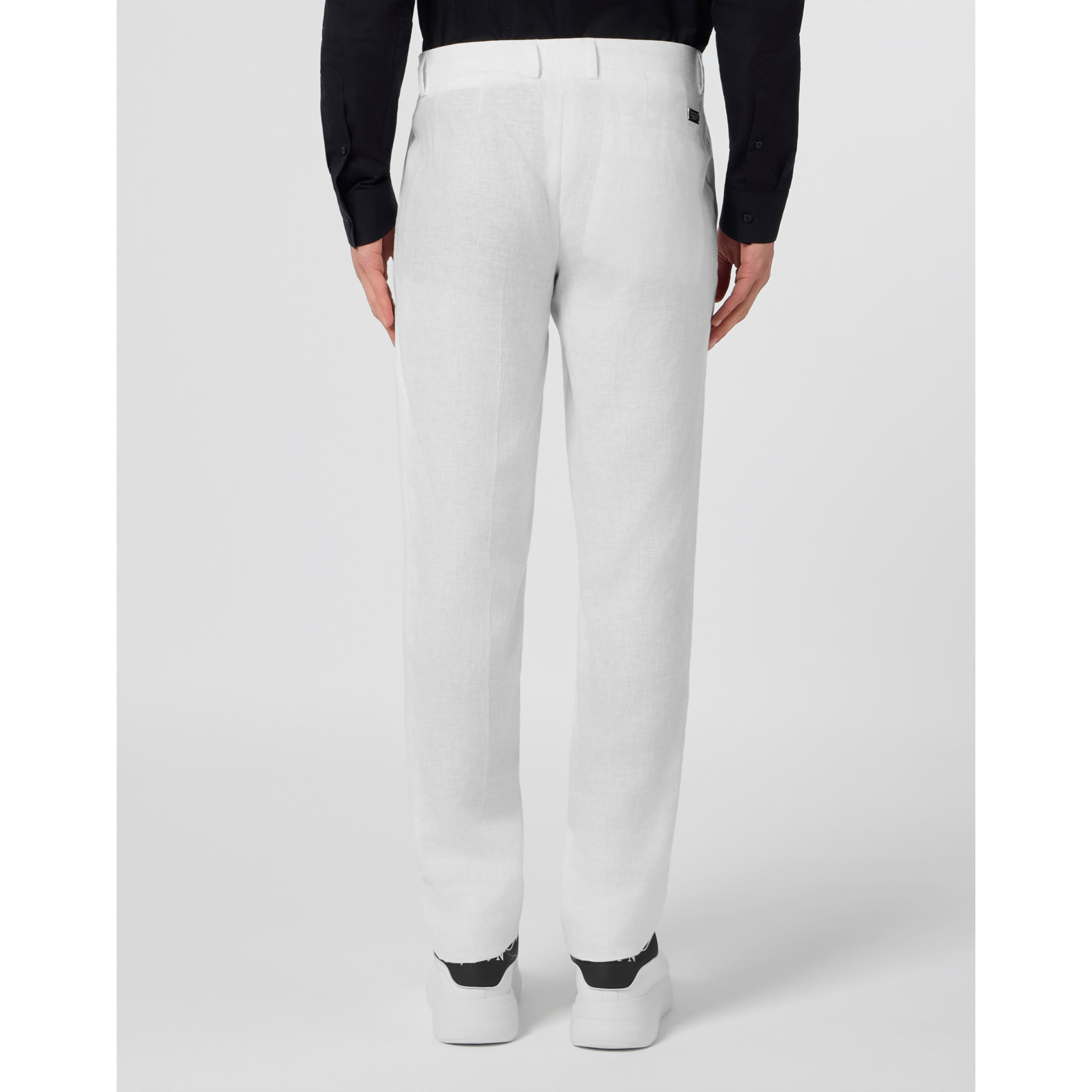PHILIPP PLEIN Linen Joy Fit Trousers