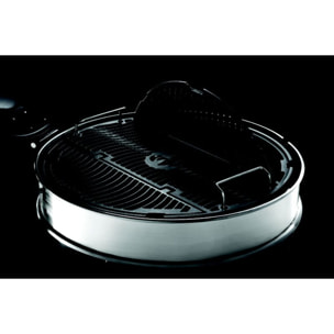 Barbecue charbon NAPOLEON Kettle PRO noir sur chariot 57cm