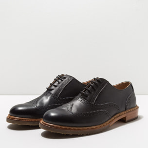 Zapatos S800 RESTORED SKIN EBONY / KERNER color Ebony