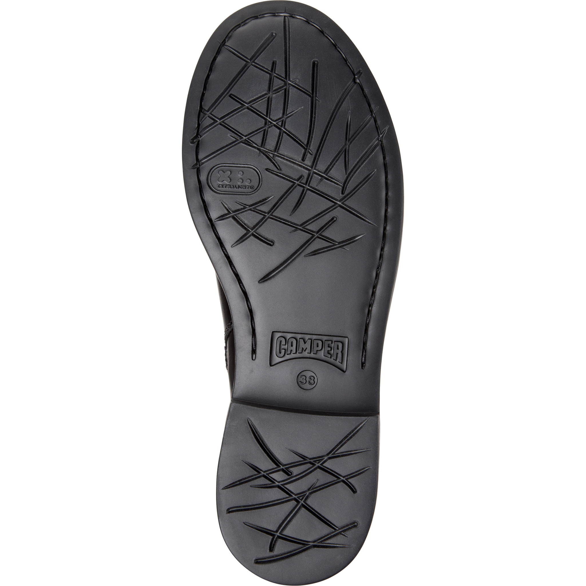 Stivale alto - CAMPER Dean - Nero - Pelle liscia