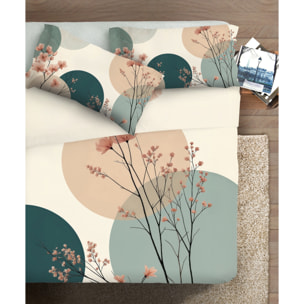 Parure Lenzuola fotografico Piazzato Fine-Art 2 Piazze Disegno Erika