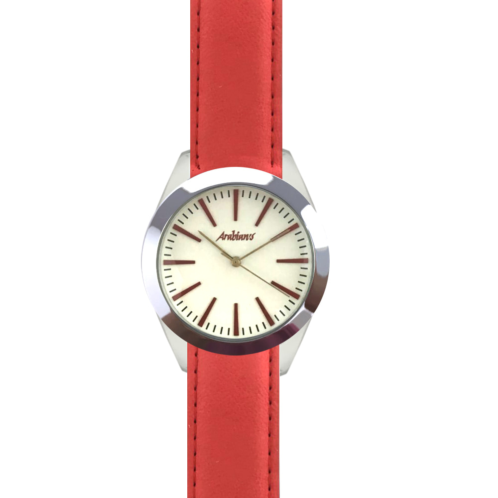 Reloj Arabians HBA2212Y Unisex Analogico Cuarzo con Correa de Piel