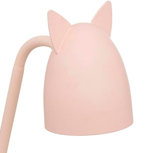 Lámpara de pinza infantil rosa h43cm