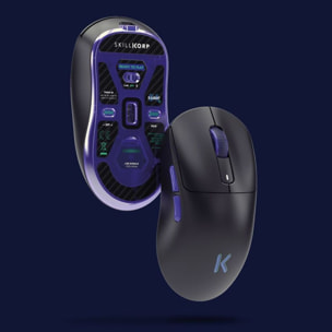 Souris Gamer Sans Fil SKILLKORP M20 Noir Ultimate 1K