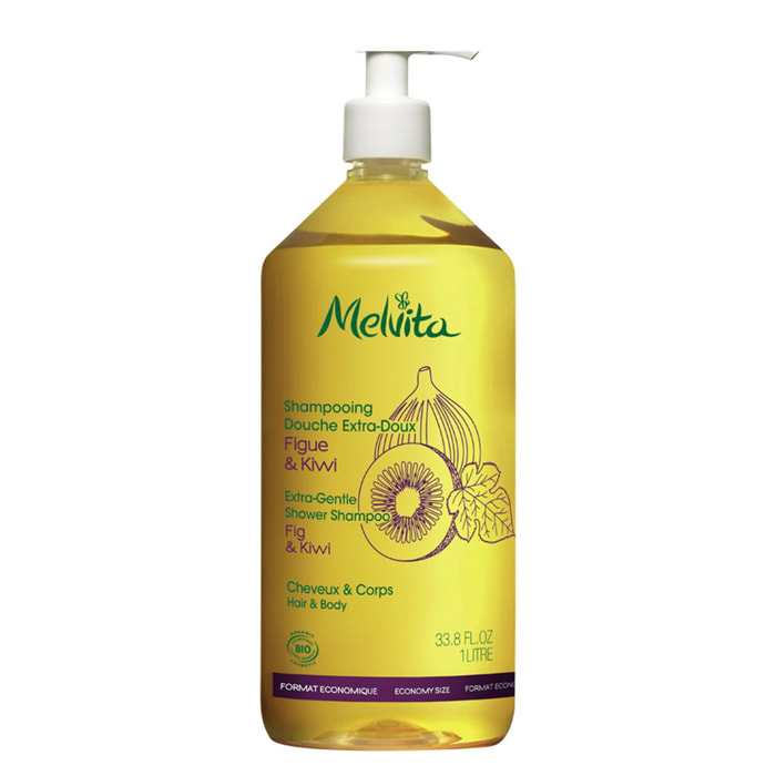 Shampooing Douche Extra Doux - Figue & Kiwi 1 L