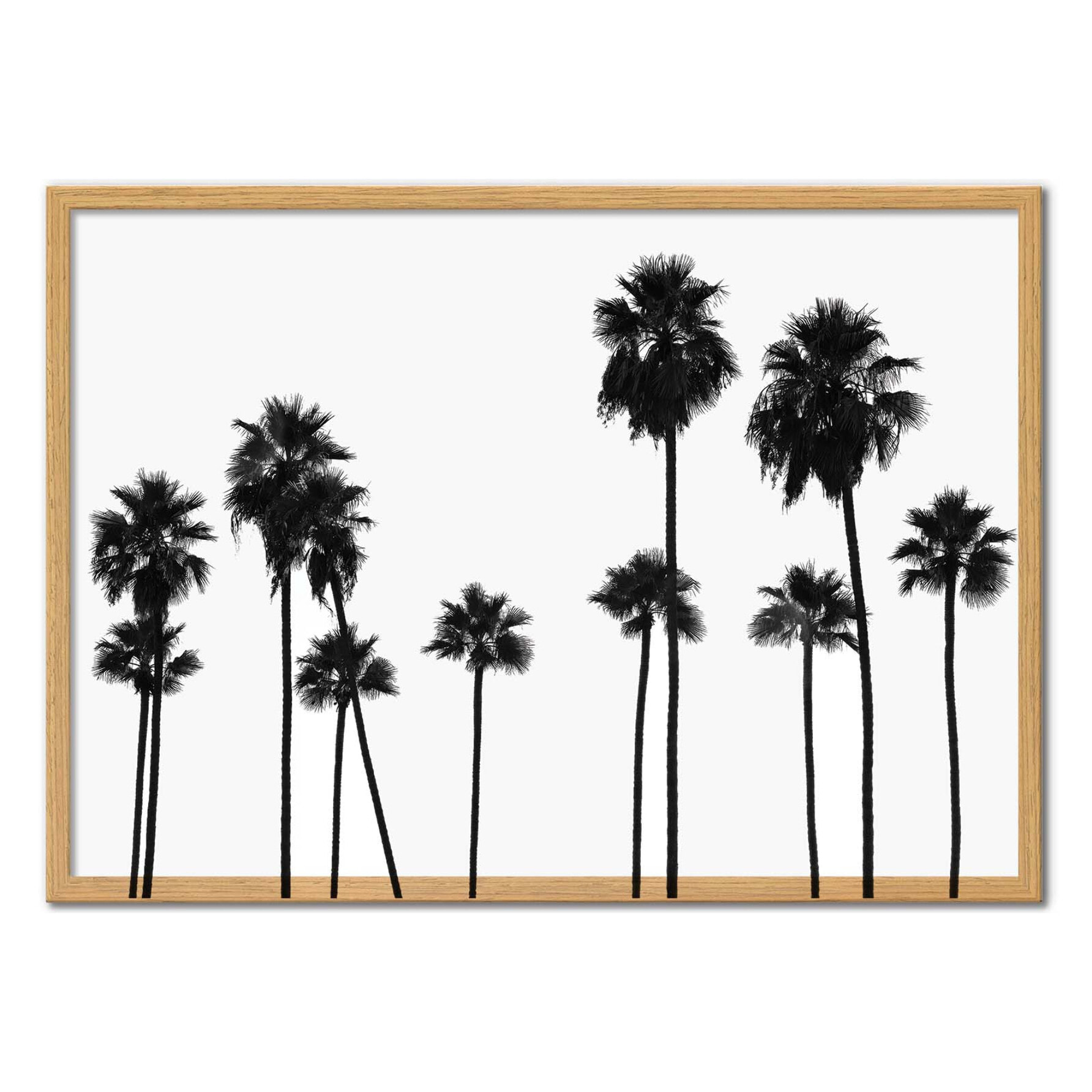 Affiche - Palm Trees LA - Philippe Hugonnard