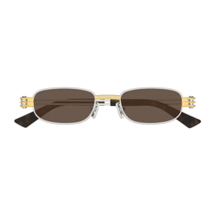 Gafas de Sol Bottega Veneta BV1381S-001 de Metal Unisex 50 mm