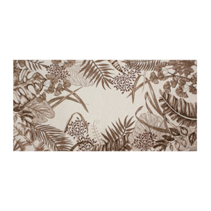 TAPPETO ARREDO DIS.AMAZZONIA LATTEMIELE ROTONDO DIAMETRO 100 CM