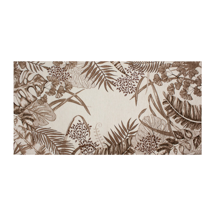 TAPPETO ARREDO DIS.AMAZZONIA LATTEMIELE ROTONDO DIAMETRO 100 CM