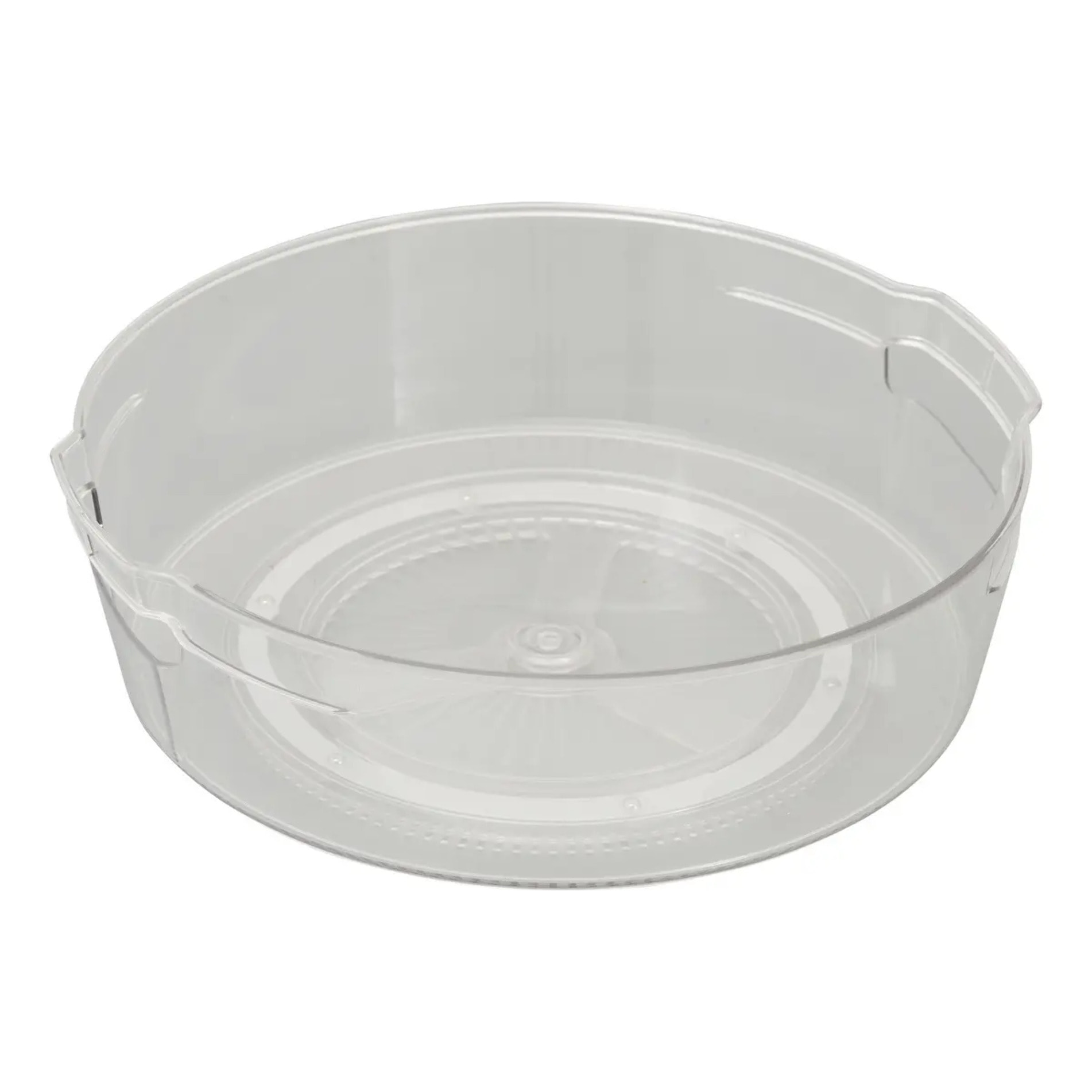 Organiseur rotatif Smart fridge D29cm transparent avec anses