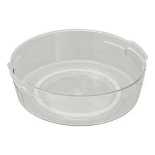 Organiseur rotatif Smart fridge D29cm transparent avec anses