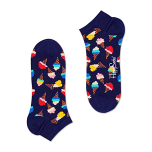 Set de 2 pares de calcetines - diseños "Ice Cream" y "Beer", corte bajo