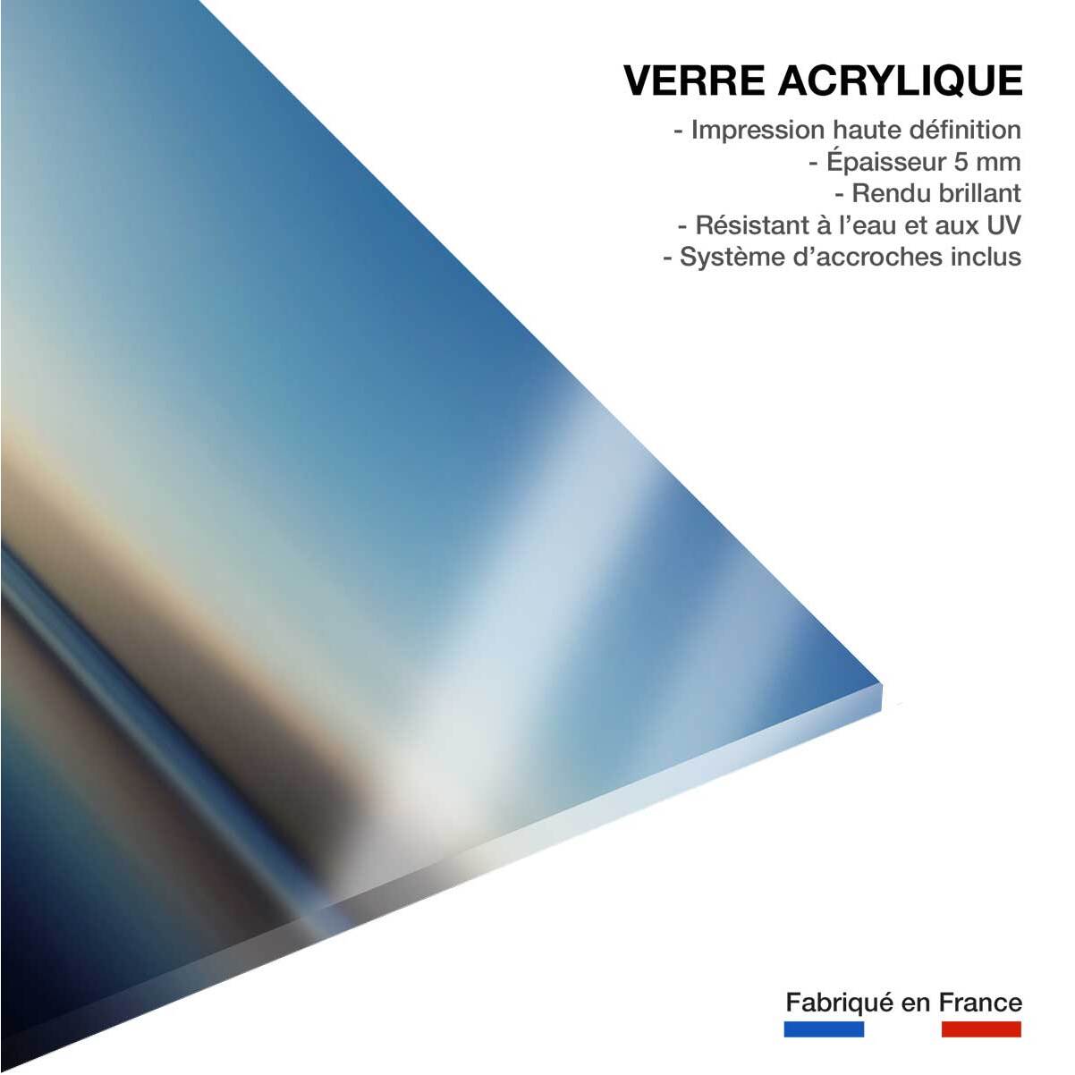 Tableau glacis boat Tableau plexiglas