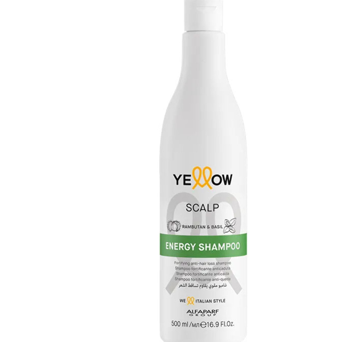 ALFAPARF Yellow Scalp Energy Shampoo 500ml