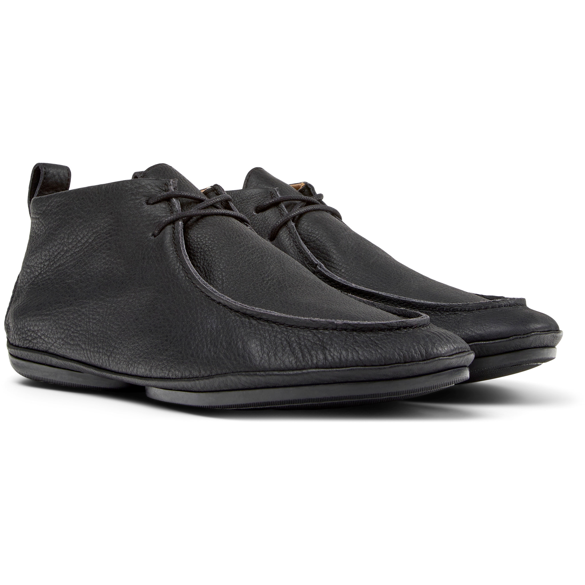 Botines - CAMPER Right Nina - Negro - Cuero liso