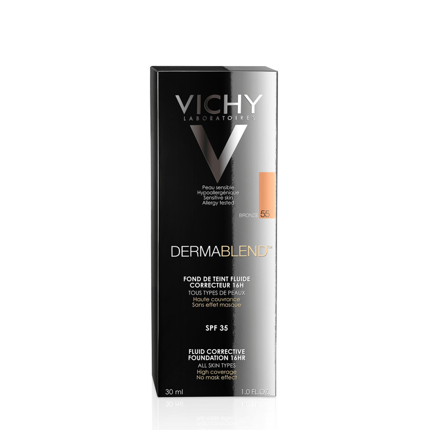 N°55 Bronze - Fond de Teint Correcteur 16H - 30 ml