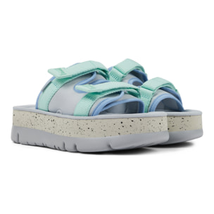 Sandalias - CAMPER Oruga Up - Multicolor - Textil técnico (poliéster reciclado)