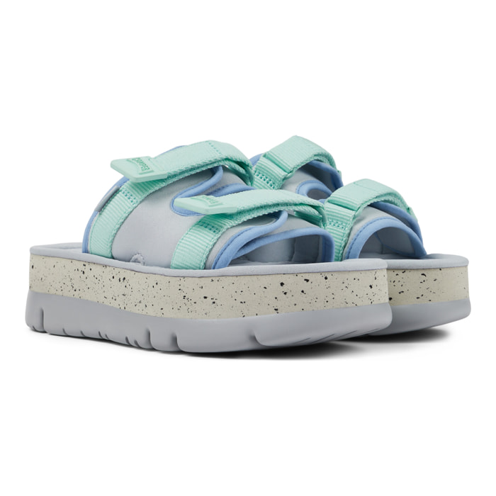Sandalias - CAMPER Oruga Up - Multicolor - Textil técnico (poliéster reciclado)