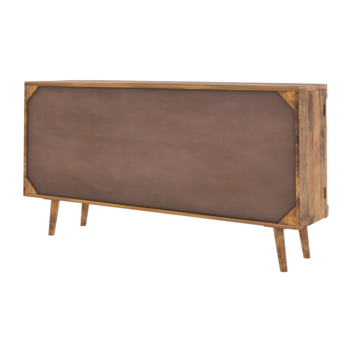 Buffet en bois de manguier et cannage - Wava