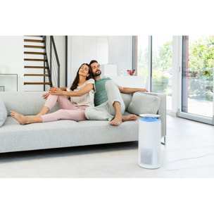 Ce système de filtration haute performance à 3 couches permet de purifier en profondeur la qualité de l'air de votre intérieur.