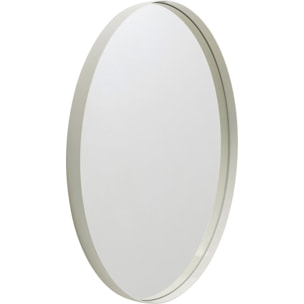 Miroir Curve rond 100cm beige Kare Design