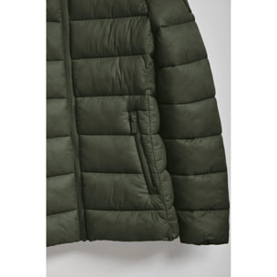 Chaqueta ultralight Susanne color verde con parche Rigby Go
