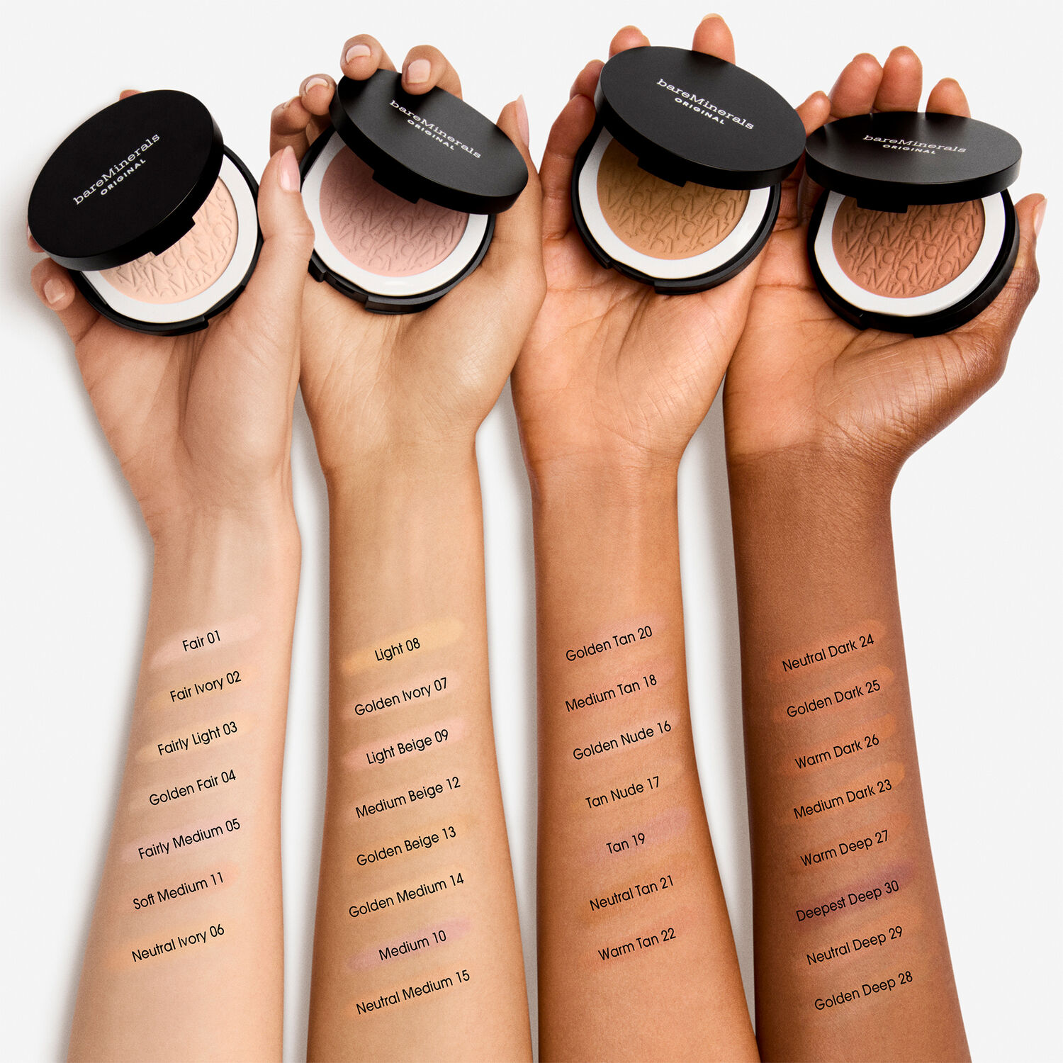 Original Pressed Powder Foundation Mineral SPF15 - Fond de Teint Poudre Pressée